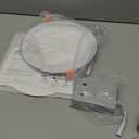 JARLSTAR 8 Inch LED Recessed Light with Junction Box.1Pack Ultra Thin LED Recessed Lights 3CCT 3000K/4000K/6000K Selectable Dimmable,18W 8" Ceiling Canless Light Downlight, Can Killer Lighting CR80+