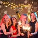 CYLYH 7x5ft Happy New Year Backdrop 2026 New Years Eve Backdrops New Year Party Banner Lucky Horseshoe Champagne Fireworks Christmas New Year Background