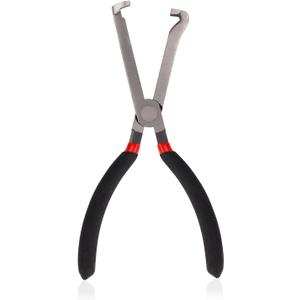 2 x Electrical Disconnect Pliers, Automotive Electrical Connector Pliers Spark Plug Pliers Car Electrical Plug Pliers for Easily Disconnection The Locking-Push Tab Electrical Connector(Black)