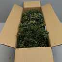 2 Pcs Artificial Boxwood Topiary Ball Bush 26" Tree UV Resistant with Spike Easy to Push in The Ground Fake Boxwood Plants Faux Greenery Shrubs for Indoor Outdoor Home Garden (Dark Green)