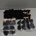 Bridesmaid Scrunchies Proposal Gifts Bachelorette Hair Claws Clips women heart sunglasses for Wedding Party Favors (Black headband 24pcs)