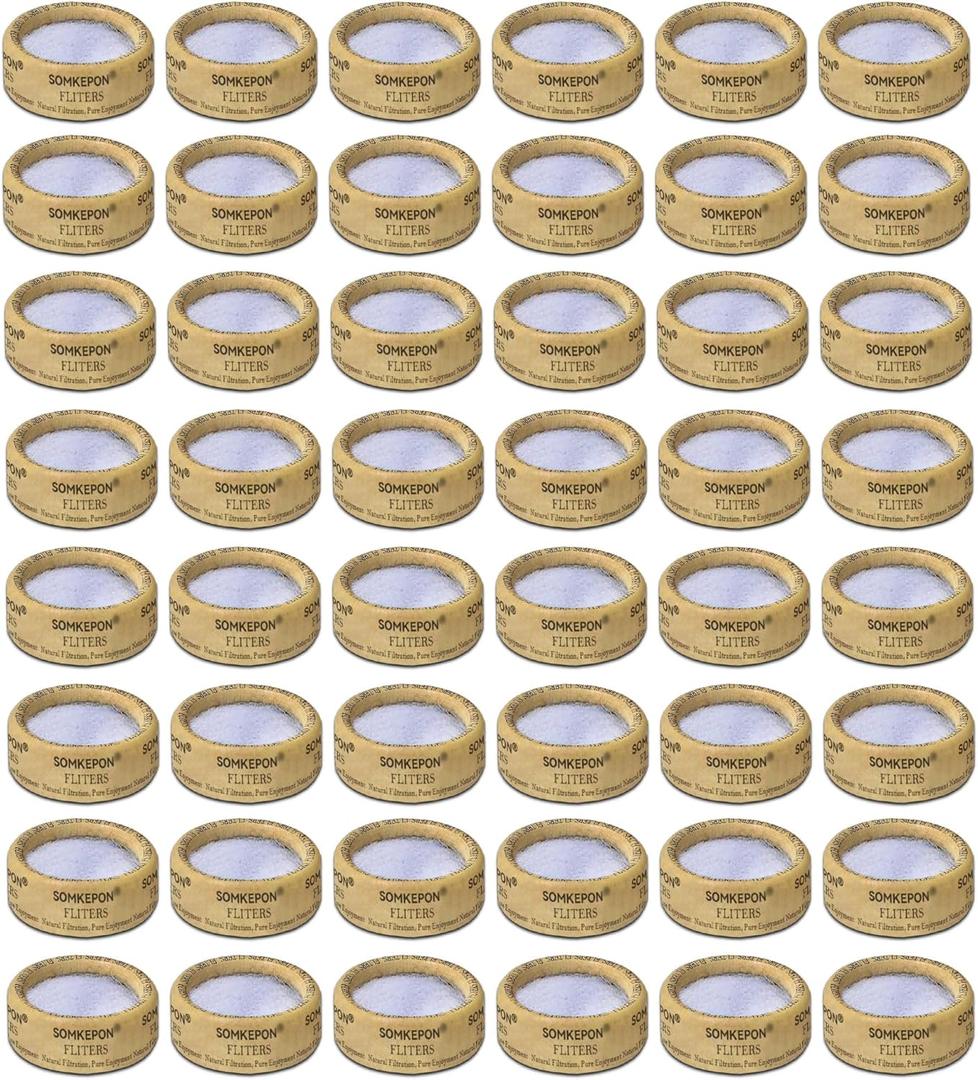 120 - Pack Replaceable Activated Carbon Filter  Universal Fit for MouthPeace & Silicone Mouthpeace