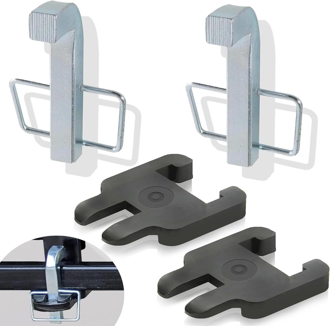 (2+2 Set) Combo Pack 4 1/4" x1 3/4" Premium Snap L-Pins for Weight Distribution Hitches, Sway Bracket Jacket Compatible with E2 Hitch Sway Control Brackets 6k 8k 10k 12k 14k, Eliminate Noise