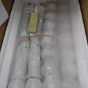 Side Table, Small End Table with Storage Shelf, 3-Tier Small Coffee Tables for Living Room Bedroom Narrow Spaces(White)