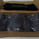 ContourMD BBL Pillow After Surgery  Butt Pillow for Sitting, Driving, or Office Chair  Lightweight Foam Cushion for Brazilian Butt Lift Recovery  BBL Post Surgery Supplies  Black Rectangle