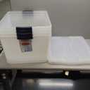 Rubbermaid Cleverstore 71 Qt Clear Storage Bins with Lids, 4-Pack, Stackable, BPA-Free, Made in USA