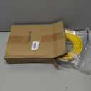 10 ft Flat Rv Generator Adapter Cord Compatible with Nema Tt-30p to 3X 5-20r/5-15r, 30a to 110v 15/20 a Household Outlet Adapter, 10 Gauge Rv Generator Extension Cord, Etl Listed, Yellow