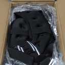 Prodigen Weighted Vest for Women and Men 8 12 16 20 25 30 Lbs with Reflective Stripe and Double Adjustable Buckle Straps Weight Vests for Strength Training, Jogging, Cardio, Weight Loss (Black)