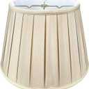 Royal Designs, Inc. Empire English Pleat Lamp Shade, BSO-724-18BG, 11 x 18 x 12, Beige
