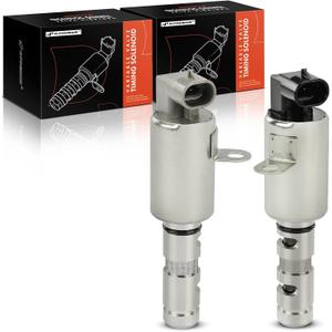 A-Premium 2-PC Left and Right Engine Variable Valve Timing (VVT) Solenoid Compatible with Hyundai Santa Fe 2006-2009 & Kia Optima/Magentis 2006-2010, Rondo 2007-2010, 2.7L