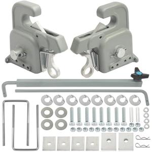 Orceed Quick Hitch System, Fit for Category 2 Tractors, Plough, Harrow, Cultivator, Seeder, lrrigation System, Fertilizer Spreader, Sprayer, Mowers, Bush Hogs, OE 102ST (Gray)