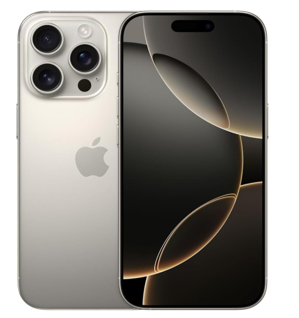 Apple iPhone 16 Pro, US Version, 1TB, Natural Titanium - Unlocked 