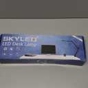 SKYLEO Desk Lamp for Home Office, Eye Comfortable LED Desk Light for Long Hours, Adjustable Swing Arm with Memory Function, Black