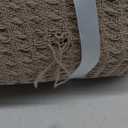 Bedsure 100% Cotton Large Blanket Oversized King for Bed - Breathable Waffle Weave Blanket for Summer Spring, Couch Cover, Tan, 120x94 inches