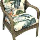 Wicker Chair Cushions for Outdoor Furniture,Outdoor Rocking Chair Cushions High Back, Water-Proof Thick Patio Chair Pads for Indoor and Outdoor 41.7"*20.8"*3", Hawaii