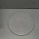 Microwave Plate Replacement 14.18" Fits GE WB49X10063 Microwave Turntable Plate - Exact Replacement Microwave Glass Plate - Oven Rotating Spinning Dish Tray For better Reheating and Cooking