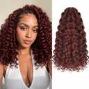 120 Strands Gogo Curl Crochet Hair for Black Women Soft 12Inch BUG