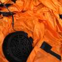 8FT Halloween Inflatable Arch, Equipped with LED Lights, Featuring Ghost, Spirit, Pumpkin, bat and Skull Patterns. Suitable for Halloween Decoration in Both Indoor and Outdoor courtyards or lawns.