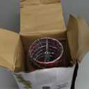 Baquler 6 Pcs Christmas Lamp Shades Set 5.91"W x 5.12"H Hardback Chandelier Shade Red Plaid Little Droplight Shades Wall Lamp Chandelier Lamp Shade Gift Holiday Decor Supply