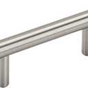 Amerock Bar Pulls 3 inch (76mm) Center-to-Center Satin Nickel Cabinet Pull, BP40515G10
