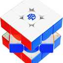 GAN 16 Maglev MAX Speed Cube 3x3 Magnetic, Power Stability Handfeel Max Professional Speedcube, Brain Teaser Puzzle Fidget Toy for Kids Adults, 2025 Pinnacle Flagship UV Version GAN16, 56mm