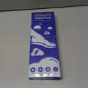 4D Cloud-Like Comfort Soles for Women - Soft Memory Foam Cushioning Insoles - Trim to Fit Steppers Insoles with Arch Support for Foot Pain Relief and Fatigue Reduction(US W 6.5-9) (Gray)