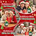 Funny Crochet Christmas Tree Gifts for Women Men,Xmas Sentimental Gifts for Mom Dad Daughter Sister Best Friends,Cute Handmade 2025 Christmas Ornament Decorations,Anniversary Romantic Gift for Her Him