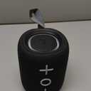 Tribit StormBox Mini+ Portable Bluetooth Speaker, 12W Wireless Speaker with 360Surround Sound, 12H Playtime, Custom EQ, BT5.4, IPX7 Waterproof, RGB Lights, Type-C, TWS, AAC/SBC, Home/Outdoor/Travel