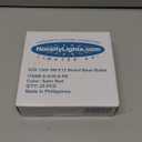 Novelty Lights Incandescent G30 Globe Replacement Bulbs - Outdoor Individual Bulbs for Events, Holiday Parties, Patios, and More - C7/E12 Candelabra Base, 5 Watt Lights (Red, 25 Pack)