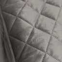Orthopedic XL Dog Beds Large Sized Dog Waterproof Bed with Removable Washable Cover and Non-Slip Bottom, Quilting Pet Mattress for Crate, 41x27 Inch, Light Gray