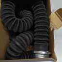 1 PC Respirator Hose Tube 0.5M Rubber Hose Universal 40mm Thread Extension Hose with Fabric Protection for Painting Sanding Welding