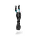 USB A to Lightning Cable 1M/3.3FT [MFi Certified] Durable Lightning Cord Compatible with iPhone 14 13 12 SE 11 Pro Max XR XS X 8 7 6S 6 Plus iPad, and AirPods - USB to Apple Lightning Cable