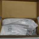 Rain Shower Head with filtered Handheld High Pressure rainfall Shower Heads with Handheld Spray Combo Adjustable one-piece stand daul shower head Built-in Magnetic Docking and Power Jets (Chrome)