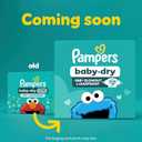Pampers Baby Dry Ultra Cushiony Diapers, Size 1 (8-14 lbs), 120 Count, Up to 100% Leakproof 