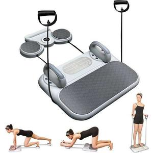 Pilates Board 5in1 Multifunctional Pilates Equipment Multi-Purpose Foldable Pilates Reformer Board for Home Portable Pilates Machine