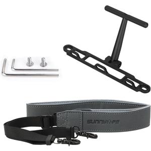 BTG DJI RC 1/RC 2 Remote Controller Handle Mount & Lanyard Neck Strap for DJI Flip/Mini 4 Pro/Air 3 3S /Mini 3 Pro/Mavic 3 Classic Pro Controller Accessories Lanyard (Black)