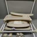 Foldable High Chair, High Chairs for Babies and Toddlers, Dining Chairs and Eating Chair with Adjustable Tray and 5 Point Harness for Infant, Beige