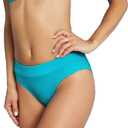 Herseas Women's Seashell Textured Bikini Sets Tie Front Swimsuits Stretchy Adjustable Straps Padded Push Up Bathing Suits Beach Turquoise Vacation Essentials 2026 XX-Large