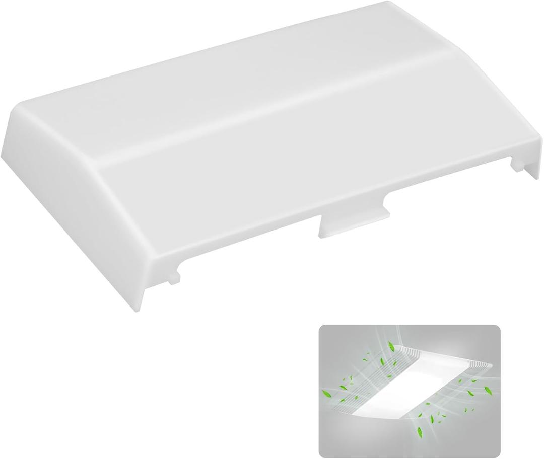 S53740000 Exhaust Fan Light Lens, Bathroom Vent Fan Light Lens Cover, Fits for Broan,Nutone 605P, 660, 660P, 660RP, 665, 665F, 665N, 665RF, 665RP, 665RSP, 668, 668N, 668P, 668RP, VH668P