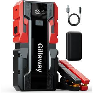 001B 3000A Car Jump Starter Battery Pack (up to 9.0L Gas and 7.0L Diesel Engine), 12V Car Battery Charger, Jump Box with USB 3.0 Power Bank