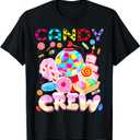 Candy Land Candy Crew Party Halloween Costumes Adult Women T-Shirt M