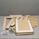 Modern Cat Scratcher for Indoor Large Cats, 26.4'' Sisal Scratching Ramp & Pad, Wooden Cat Furniture