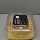 Incubator for Hatching Eggs, 12 Eggs Incubator with Automatic Egg Turning, Temperature & Humidity Control, LED Egg Candler, Incubation Days Display, for Chicken, Duck, Quail, Parrot Bird Eggs (Yellow)