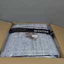 10x12 Area Rug Living Room: Washable Large Vintage Blue Rug Neutral Non-Slip Soft Stain Resistant Indoor Carpet for Bedroom Nursery Dining Room Under Table Bed Home House Office Playroom, Blue