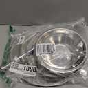 15 in Metallic Silver 3 Tier Plastic Cupcake Stand Round Dessert Display Tower Lace Cut Trim Party Events Decorations