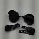 1/2 Exercise Bike Pedals for Indoor Bike, Stationary Bike, Spin Bike, Gym Pedals with Toe Clips, 1 pair