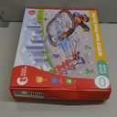 CUTE STONE Toy Train Set for Toddler, Train Track Set with Cars, Electric Train with Realistic Sound, Train Track Playset for 3 4 5 Years Old Girls Boys