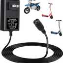 24V Electric Scooter Charger for Razor E300 E200 E150 E125 E100 MX350 Dirt Bike Pocket Mod Sports Mod Dirt Quad Motorcycle Razor Scooter Charger 3-Prong Inline Female Electric Battery Power Cord