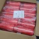 24-Pack Red Flameless LED Candles - Remote Control & Timer, Realistic Flickering for Chinese New Year Decor, Valentine's Day, Romantic Home Ambiance, Fireplace Mantel & Festive Centerpieces