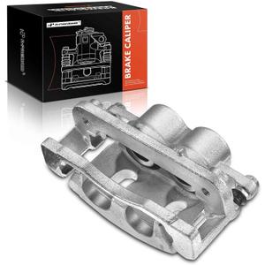 A-Premium Disc Brake Caliper Assembly Compatible with Cadillac, Chevy and GMC Models - Escalade, Silverado 1500, Avalanche, Suburban, Express, Sierra, Yukon XL and more - Front Driver